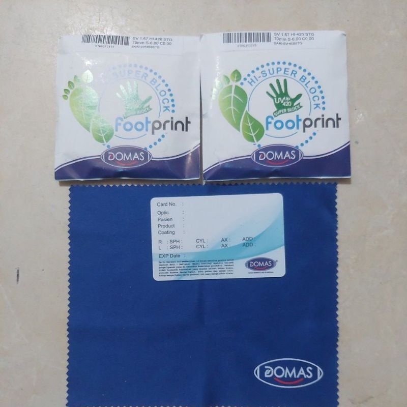 lensa blue ray hi index 1.67  super block