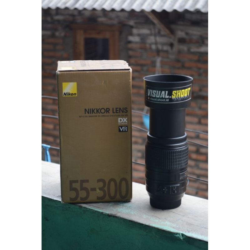 Lensa Nikkor 55-300mm AF-S