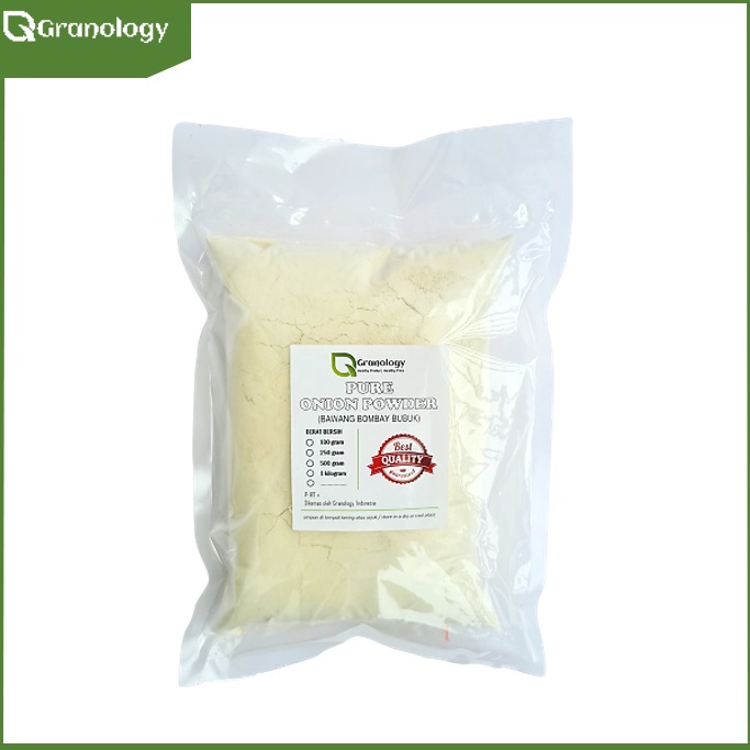 

FLASH SALE Bawang Bombay Bubuk Pure Onion Powder 1 kilogram by Granology