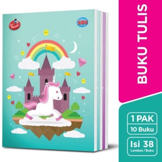 

Terbaru BUKU TULIS SIDU 38 LBR BUKU SEKOLAH PACK 1PCS