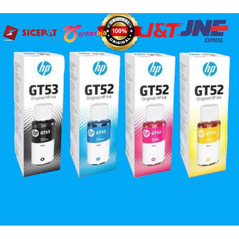 1Set TINTA HP GT53 GT52 PRINTER HP 115 315 415 515 ORIGINAL
