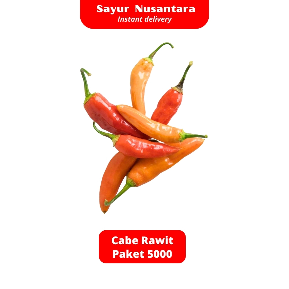 

Cabe Rawit Merah Paket 5000 - Sayur Nusantara