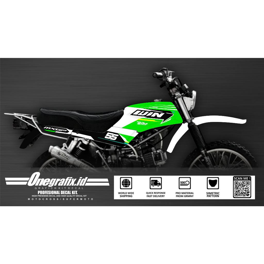 STRIPING HONDA WIN MOTIF CRF STRIPING WIN 100 STRIPING HONDA WIN