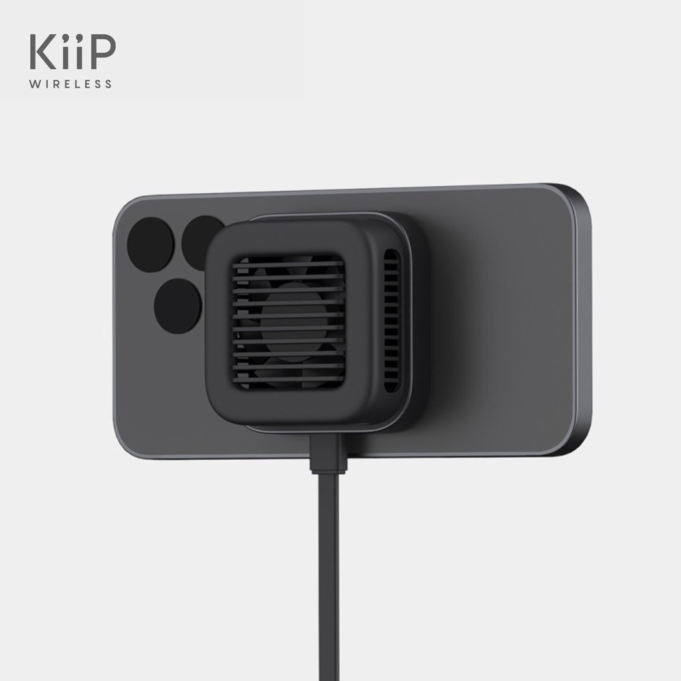 KODE S43O KiiP Wireless FW5 Charging Magnetic Cooler Pendingin HP Gaming Fan Radiator Cooling