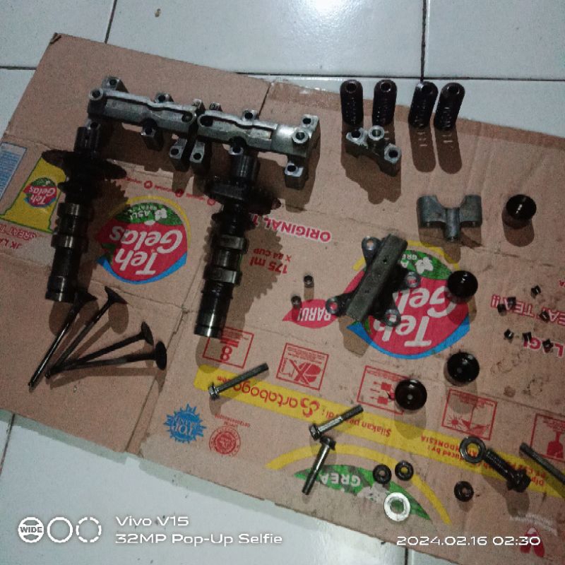 Sisa copotan isian head satria fu