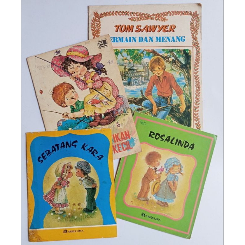 Paket Buku Anak Jadul Lawas