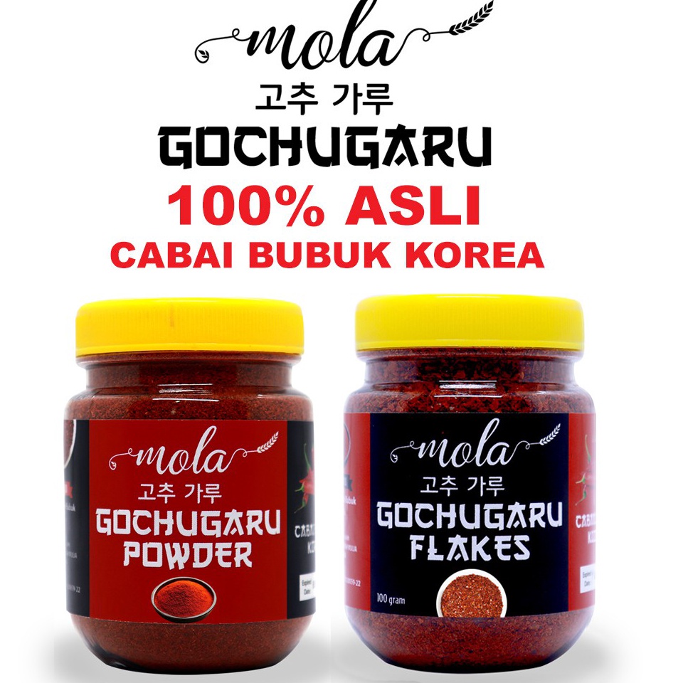 

VIRAL Mola Gochugaru Cabai bubuk Korea Flake kasar Powder bubuk