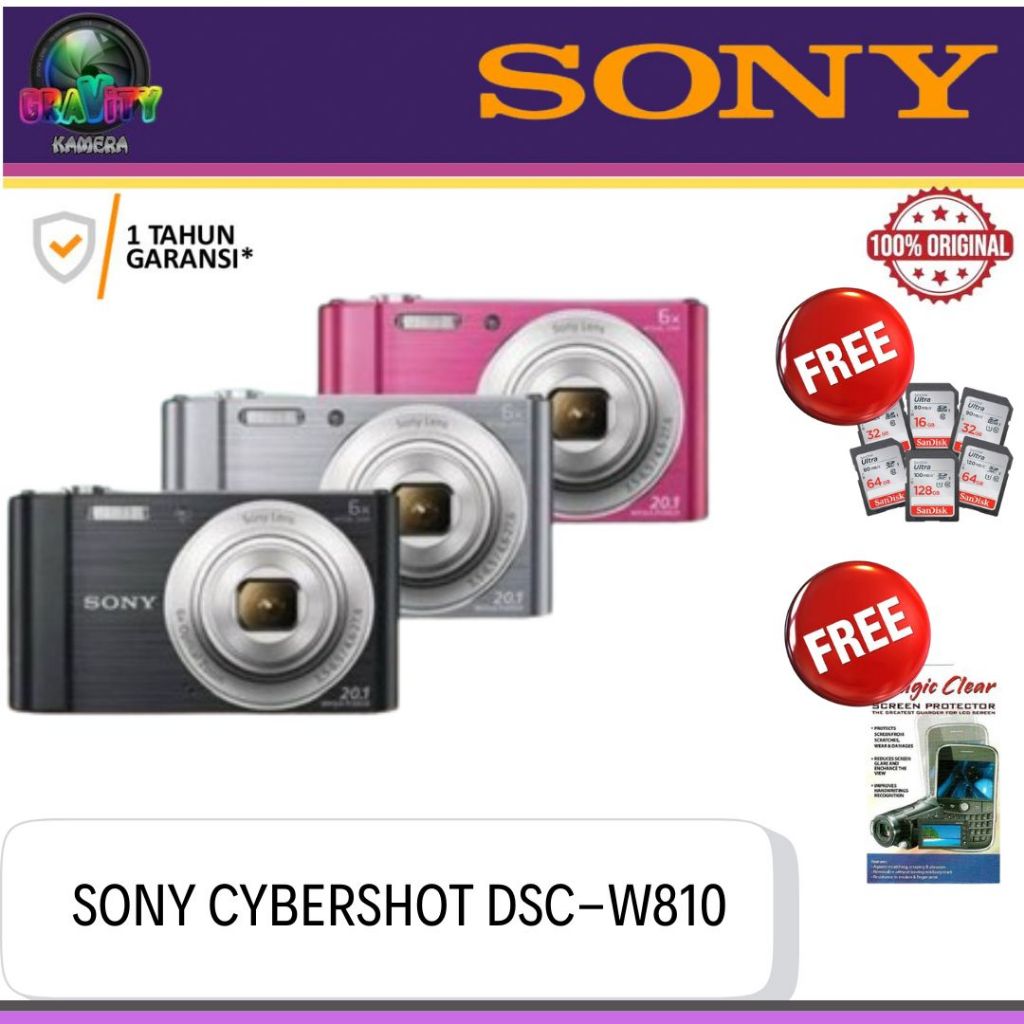 SONY CYBERSHOT DSC-W810 / SONY DSC-W810 / SONY W810