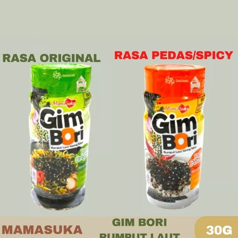 

BEST SELLER Mamasuka GIM Bori rumput laut kering tabur 3 gram