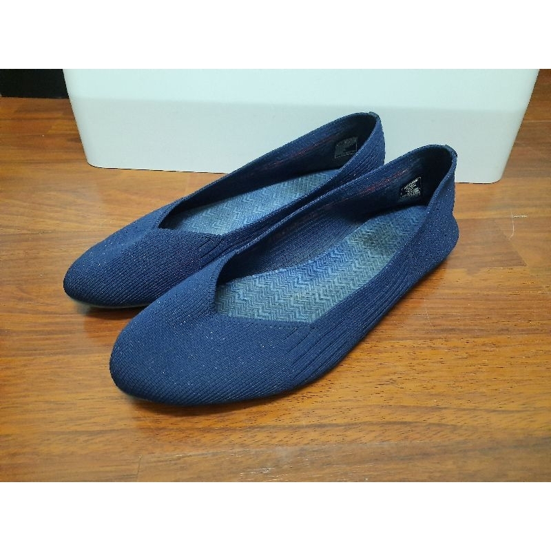 Sepatu Skechers ORIGINAL PRELOVED Navy Blue Size 40