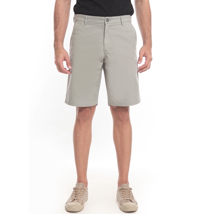 Paling Unik  MENS TOP Celana Pendek Casual Pria Short Slim Fit BHARAMI  Grey