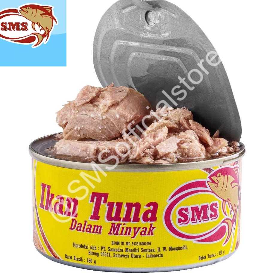 

D2289 SMS Tuna Dalam Minyak Tuna Chunk In Oil 18gr