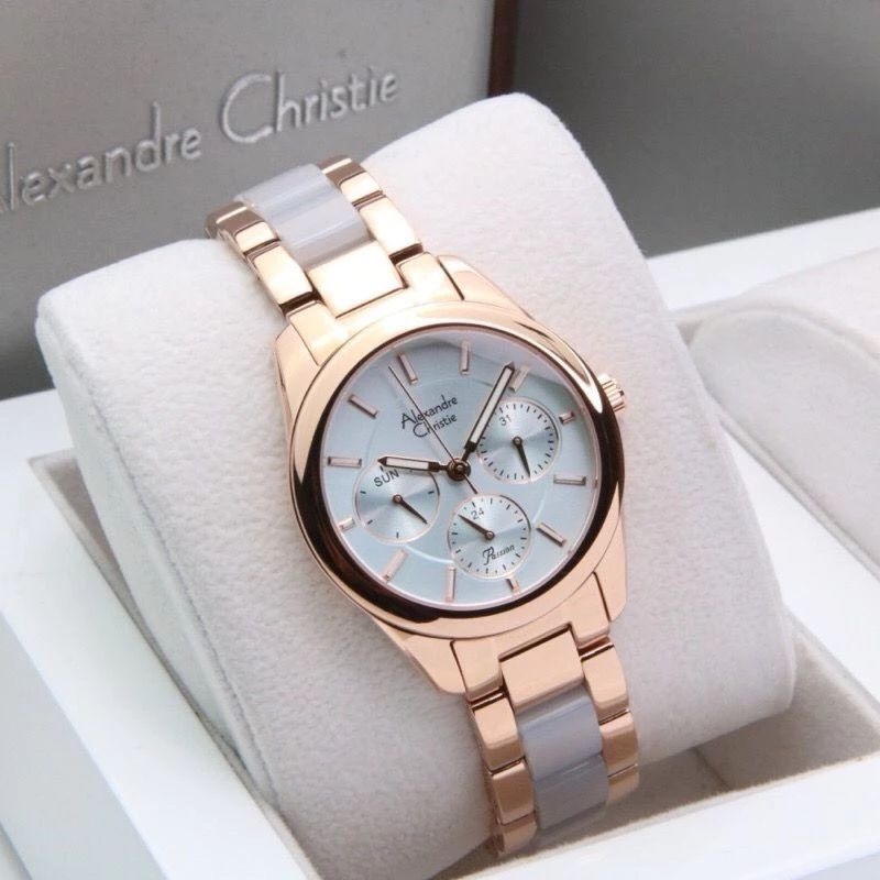 ORIGINAL JAM TANGAN WANITA ALEXANDRE CHRISTIE AC 2A92 BF / AC2A92 / 2A92 ORIGINAL ANALOG GARANSI