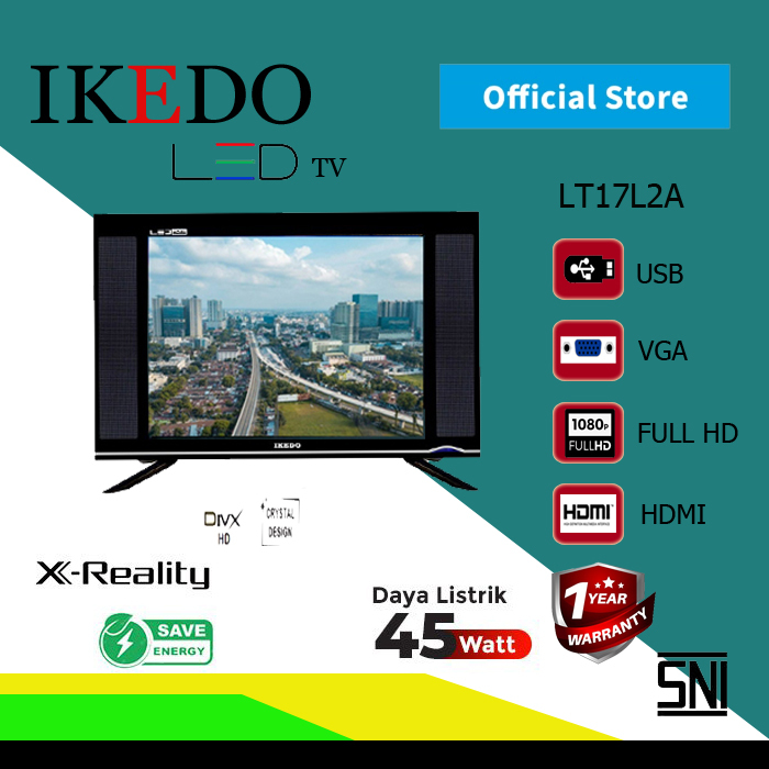 TV LED IKEDO LT-17L2A FULL HD