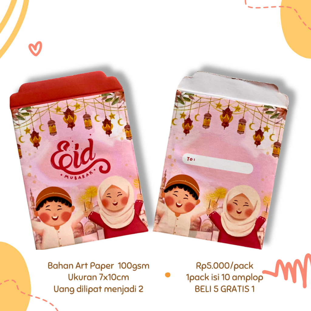 

[ISI 10] Amplop Lebaran Murah Beli 5 Gratis 1