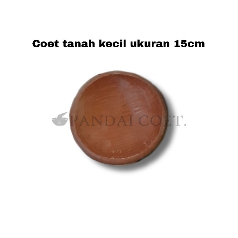 Coet tanah liat kecil cobek tanah murah