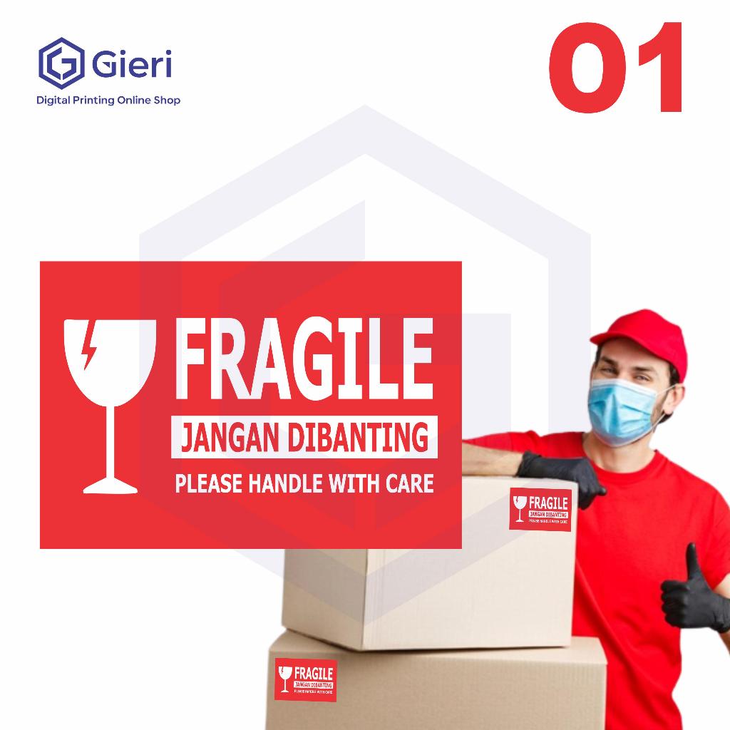 

Gieri - Stiker Paket / Stiker Paket Pragile / Stiker Paket Jangan di Banting