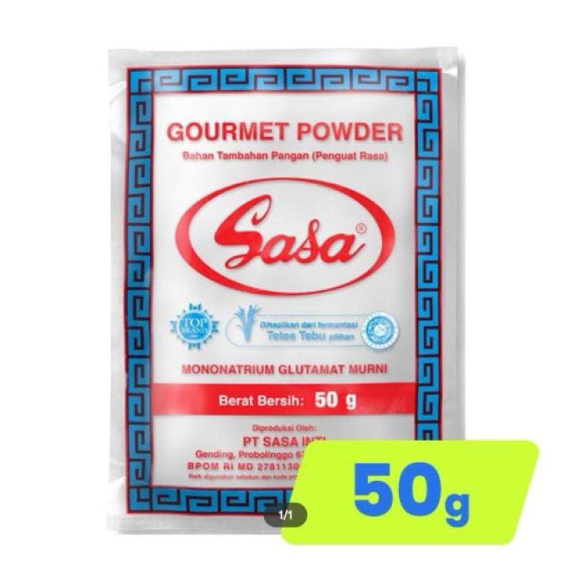 

Sasa Penyedap Rasa 50g Isi 5 Pcs