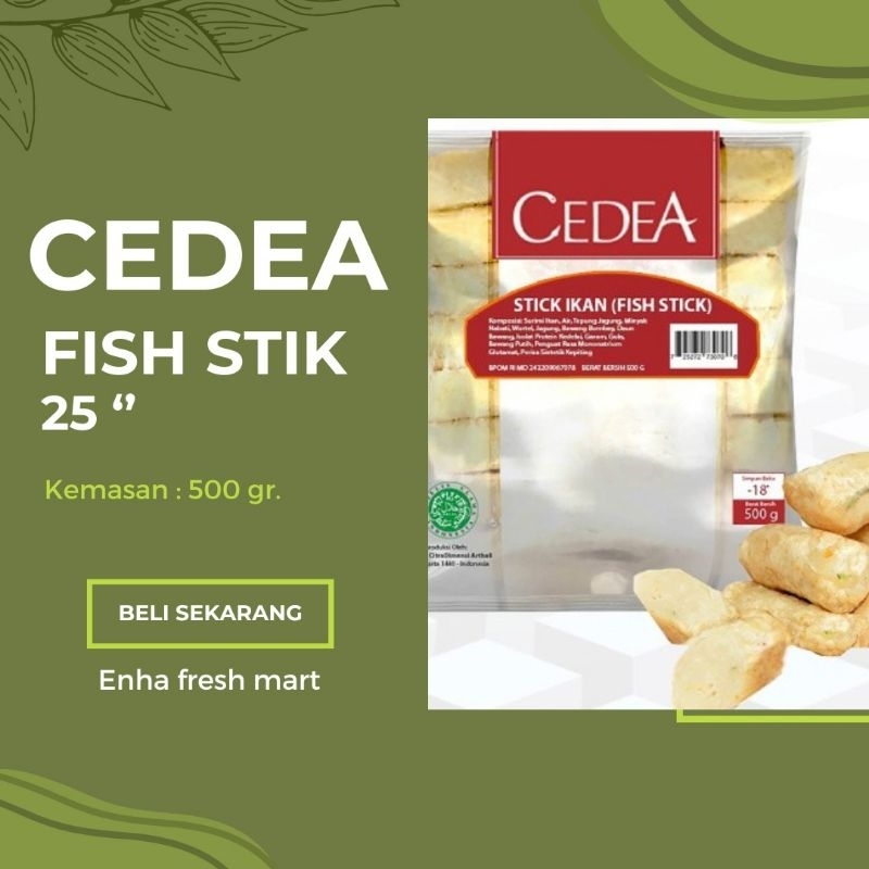 

Cedea Stik Ikan 500gr