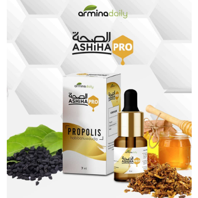 

Propolis Ashiha Pro Habbatussauda Arminadaily - Madu Herbal Alami