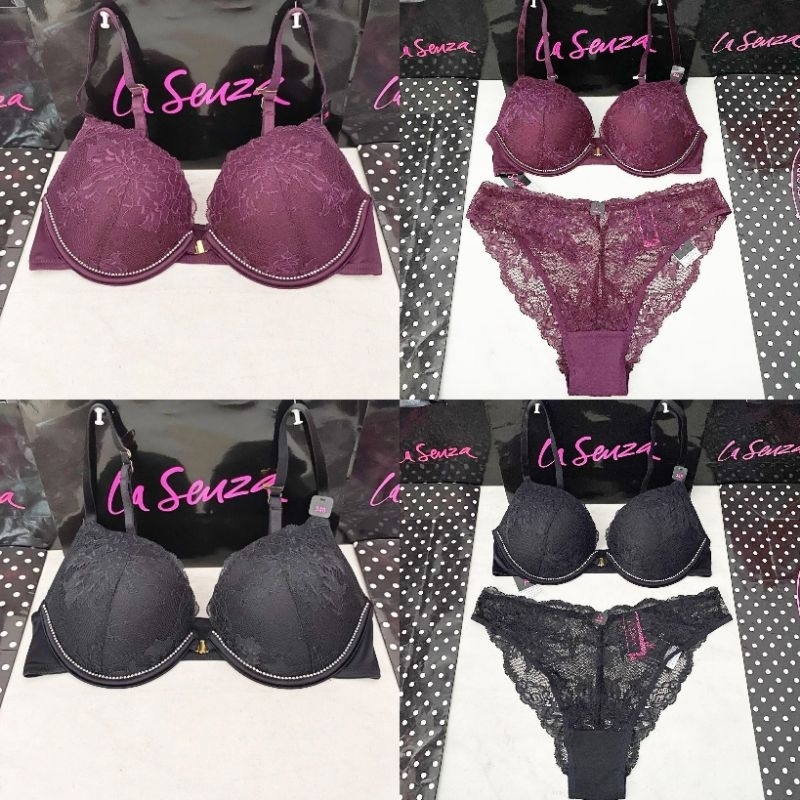 La Senza Hello Sugar Bra Double Push Up Level 4 Bukaan Depan 36A 60262304