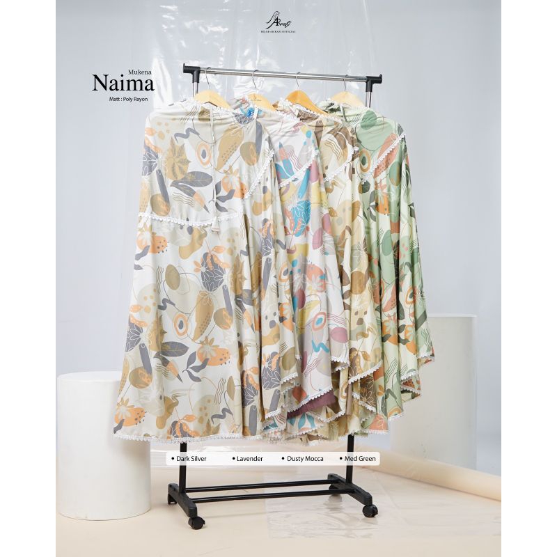 mukena rayon dewasa arrafi Naima mukena arrafi motif