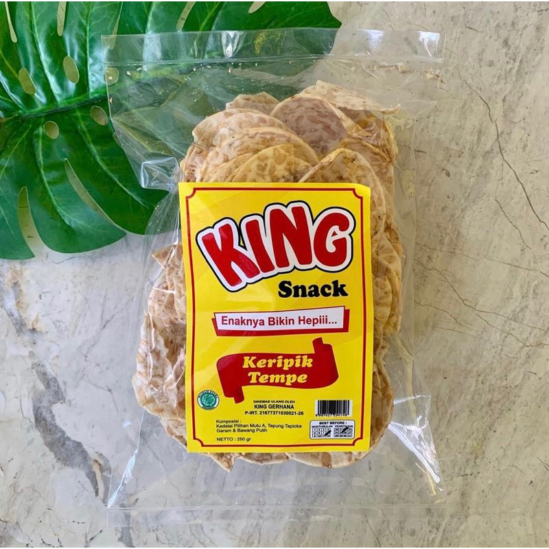 

King Snack Keripik Tempe 250gr