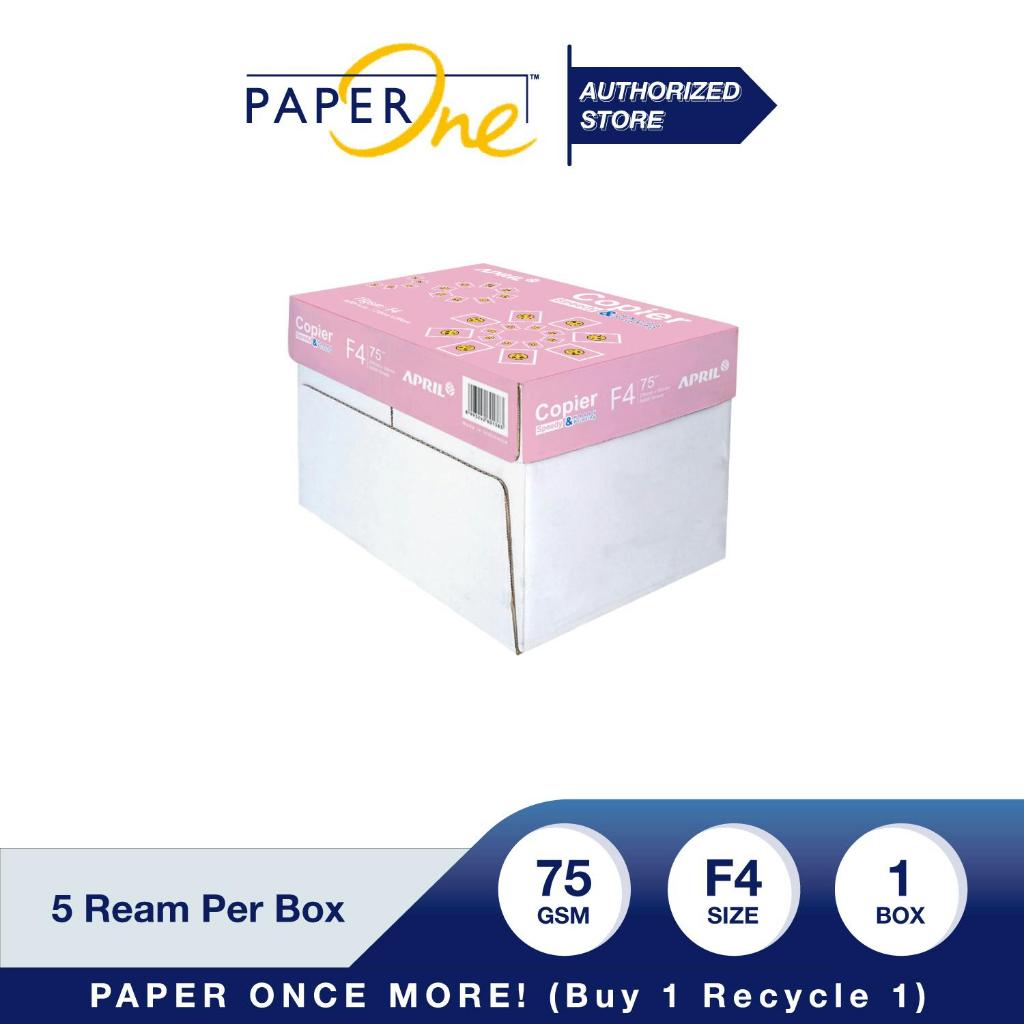 

Copier Happy F4 75gr 1 Box ( 2500 lembar ) kertas HVS