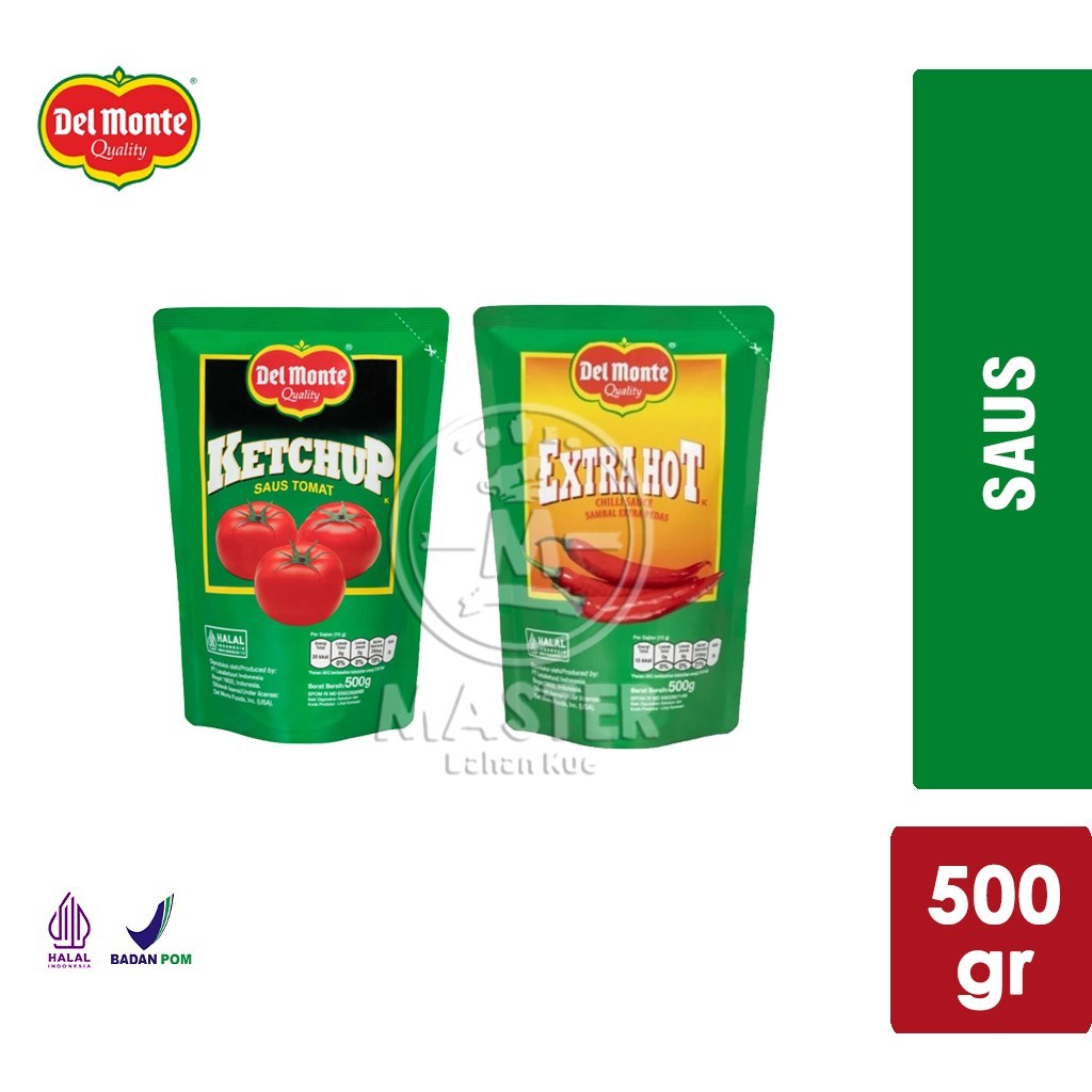 

Saus Delmonte Tomat Extra Hot / Sauce [Pouch 500 gr]