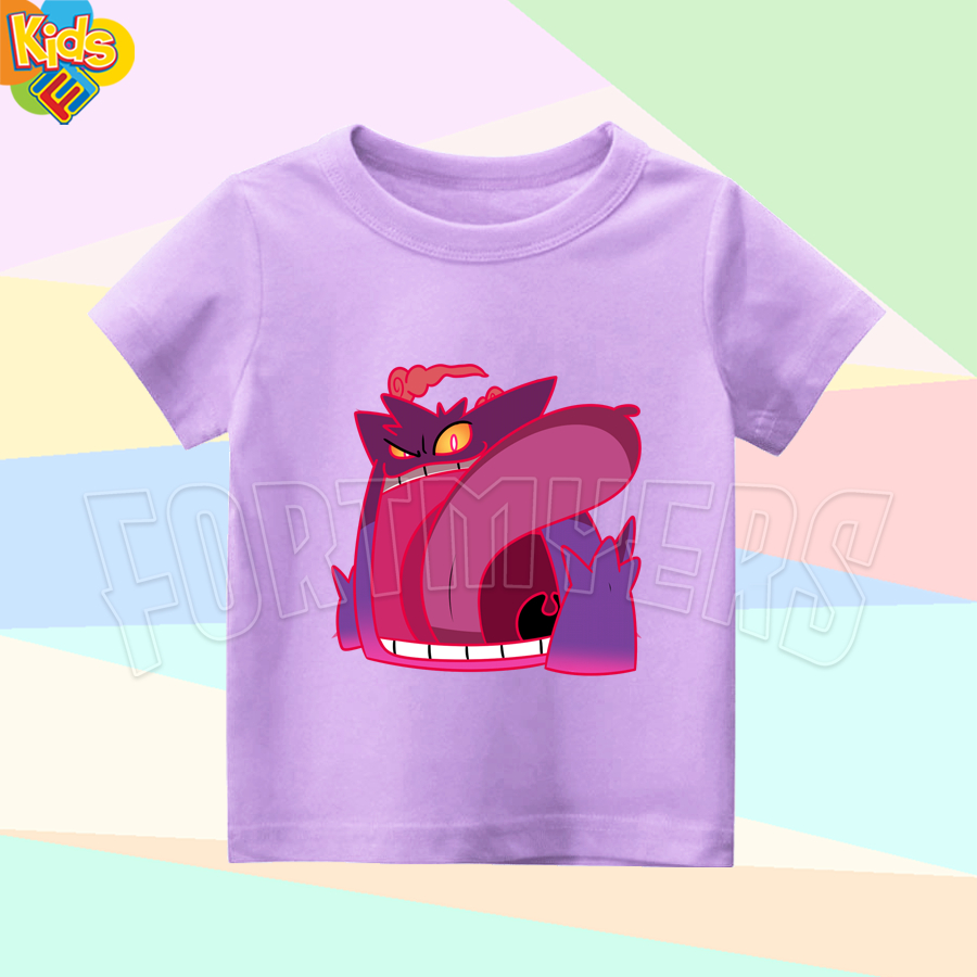 BAJU ANAK KAOS ANAK GIGANTAMAX GENGAR POKEMON 02