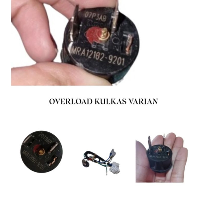 [Gallery Parts] Overload / Overload Kulkas Lg Inverter Klixon Original