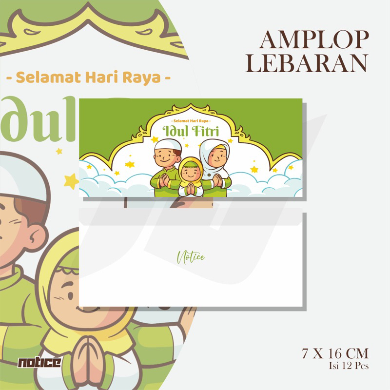 

[VOL 2] AMPLOP LEBARAN SNACK - NOTICE PROJECT