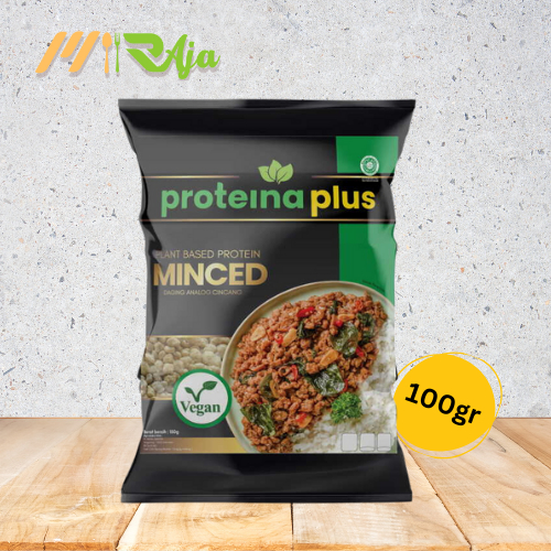 

Proteina Plus Minced 100gr / Protein Nabati / Daging Nabati