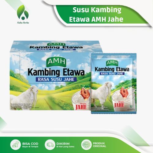 

GRA Susu Kambing Etawa AMH Jahe Merah dan Vanila 10 Sachet