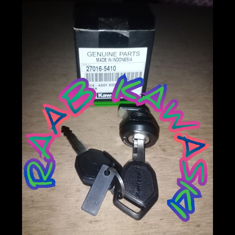 kunci box bok aki w175tr/klx 230 original kawasaki