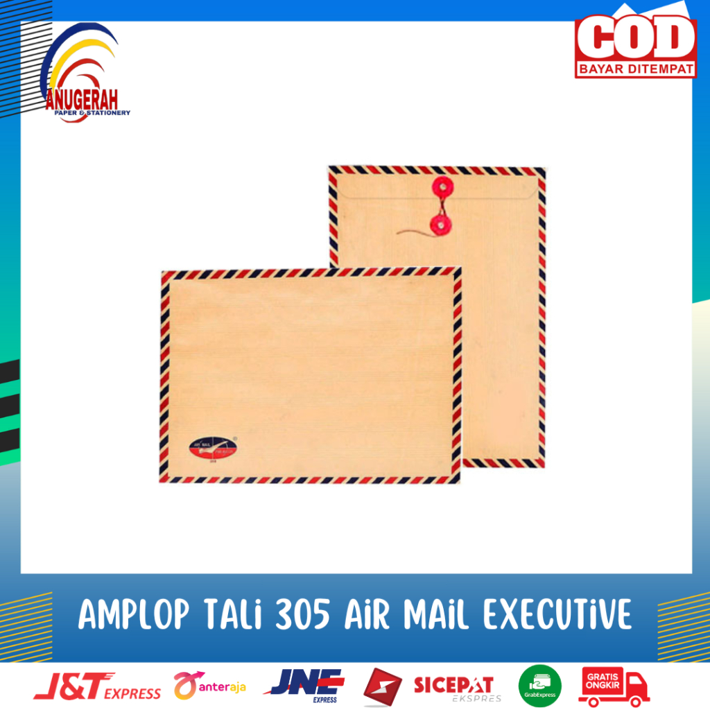 

AMPLOP TALI 305 AIRMAIL EXECUTIVE (PAK)