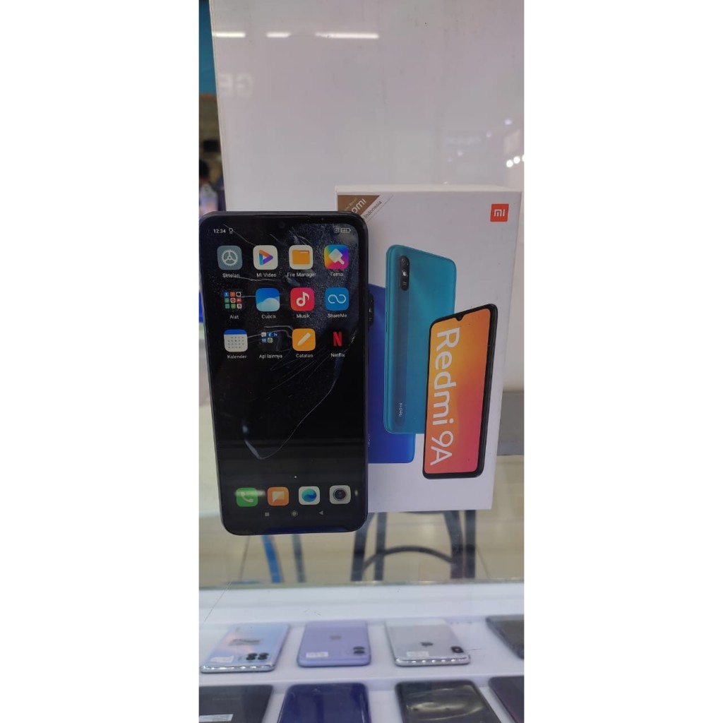 XIAOMI REDMI 9A 3/32GB 3 32 SECOND RAM 3GB INTERNAL 32GB SEKEN MULUS