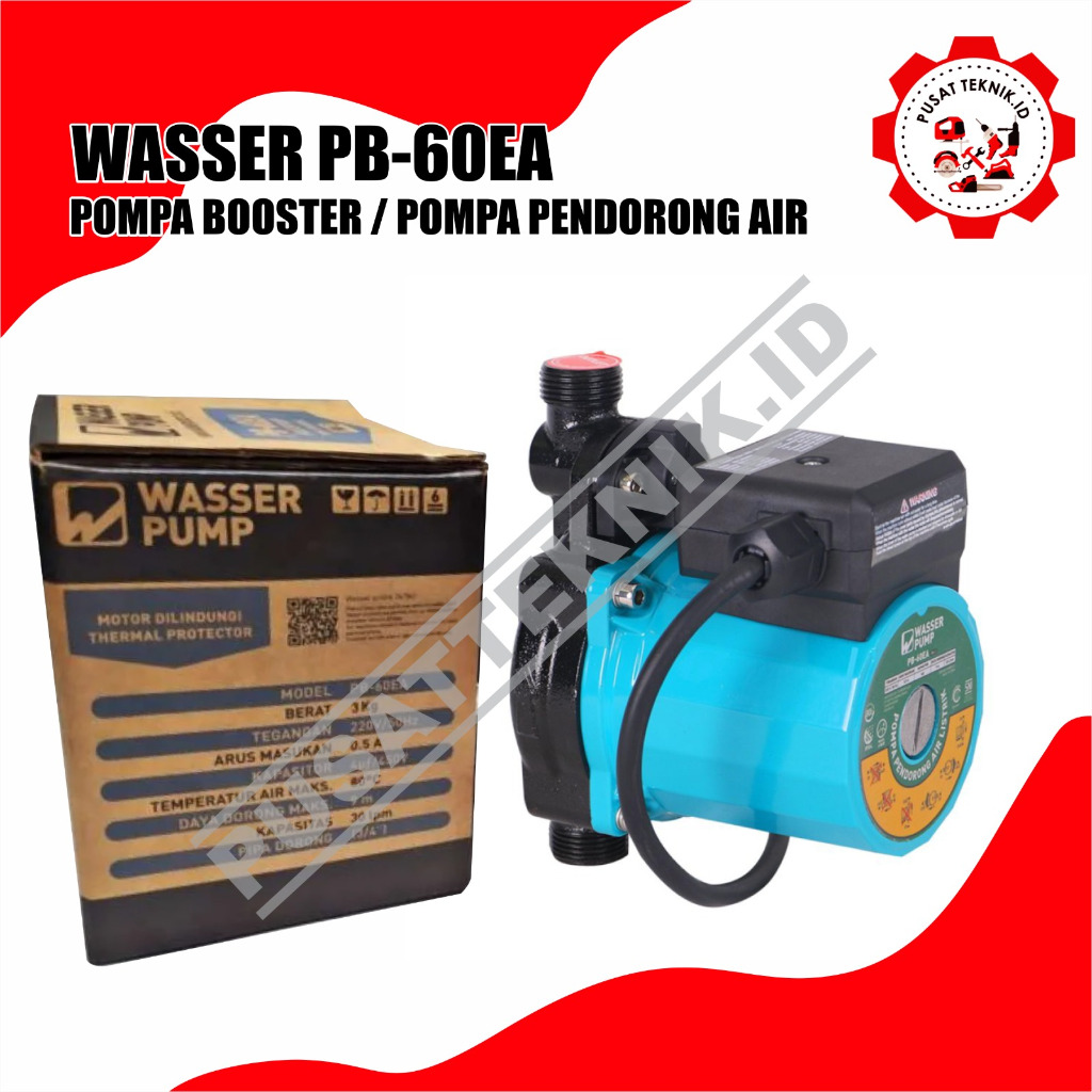 WASSER PB 60 EA POMPA DORONG WASSER BOOSTER PUMP SILENT PB 60EA INOTO LRS 25-10Z