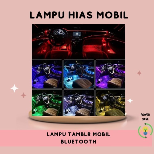 LAMPU TUMBLR MOBIL/LAMPU HIAS MOBIL/LAMPU STRIP MOBIL/LAMPU STRIP BLUETOOTH/LAMPU DEKORASI STRIP