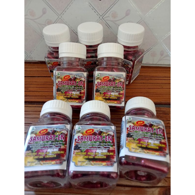 

minuman kapsl asam urat END