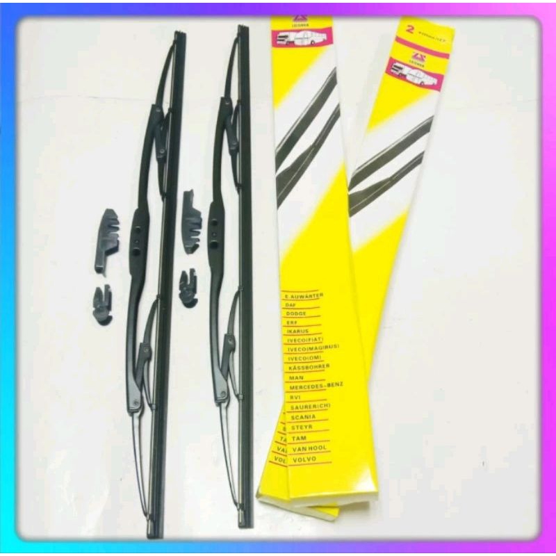 Wiper Blade Karet Wiper Set Universal 18"
