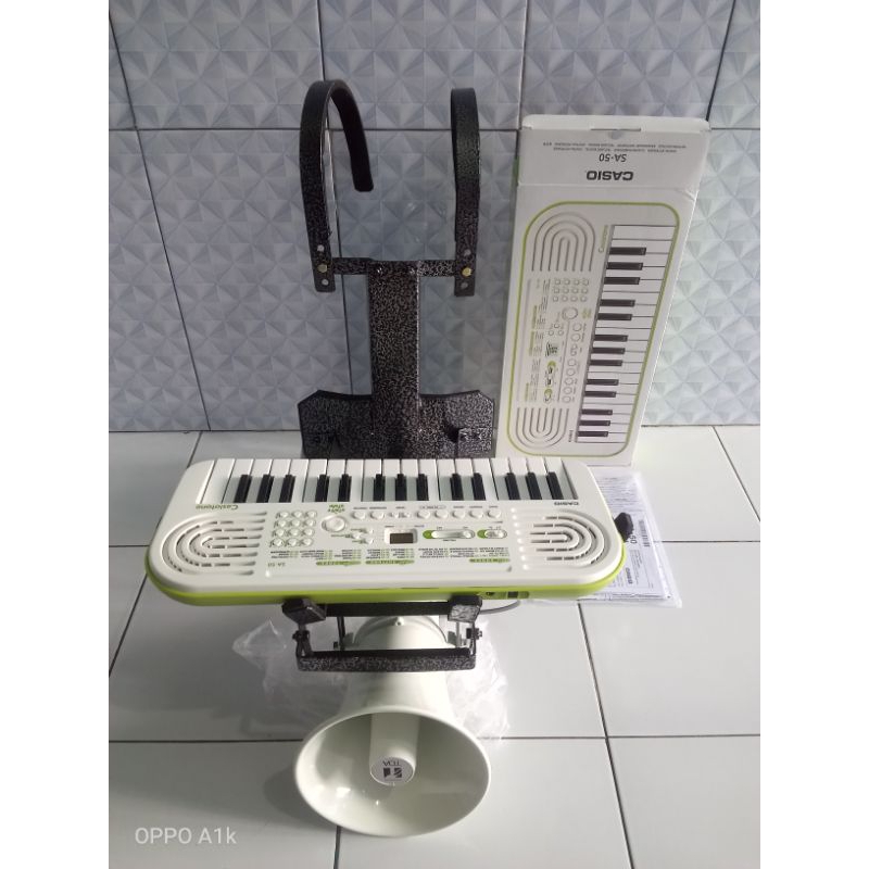 Piano pianika elektrik drumband satu set lengkap merk Casio sa 50/51