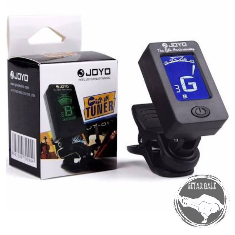 tuner gitar tuner joyo jt-01 / Tuner Gitar/ Tuner Ukulele Tuner Bass Tuner Gitarlele Tuner