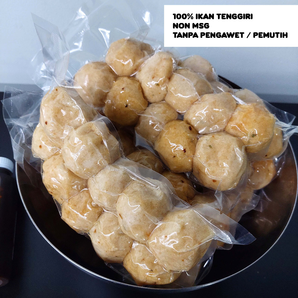 

[ISI 15 + CUKO] Paket Pempek Kecil - Pempek Ikan Tenggiri - Asli Palembang - Pempek Yoon