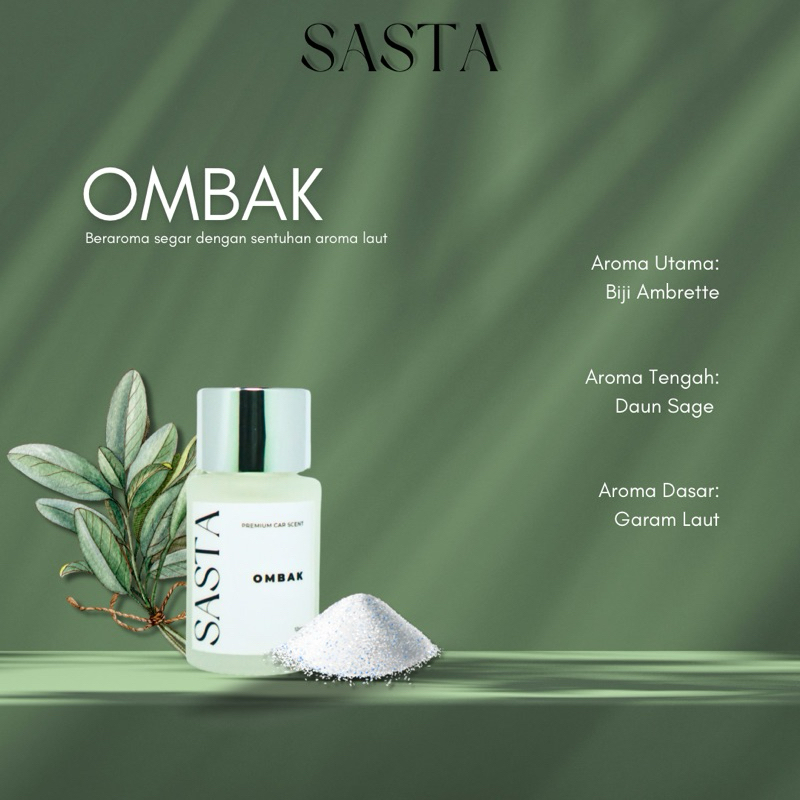 Sasta Parfum mobil aroma Ombak| pengharum mobil | parfum mobil capit | aroma terapi | car diffuser