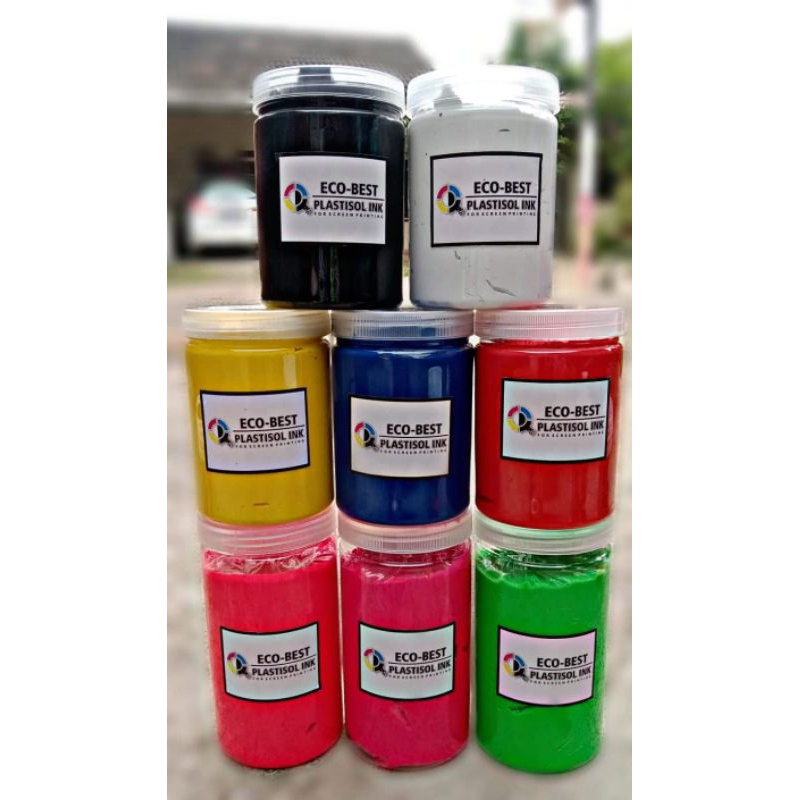 

Tinta sablon plastisol kemasan 1kg