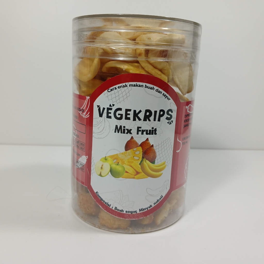 

Keripik Buah mix 750 mL Vegekrips