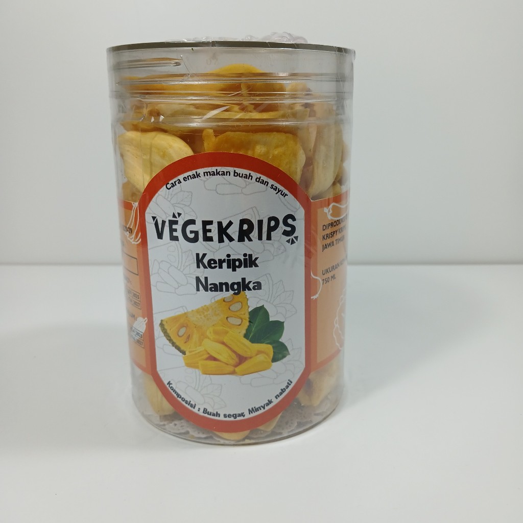 

Keripik Nangka 750 mL Vegekrips