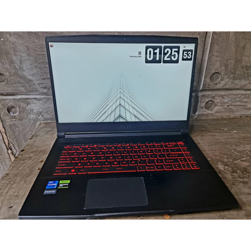 Laptop MSI THIN GF63 12VE 218ID I7-12650H RTX4050 FHD IPS W11