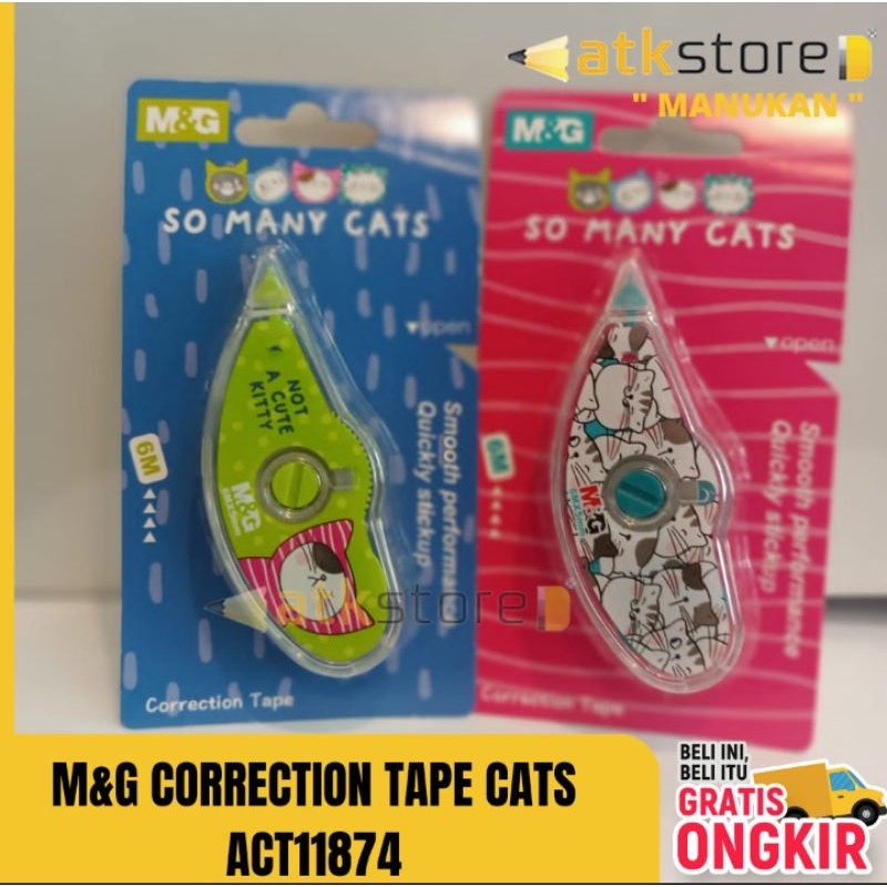 

M&G CORRECTION TAPE | STIPO KERTAS LUCU